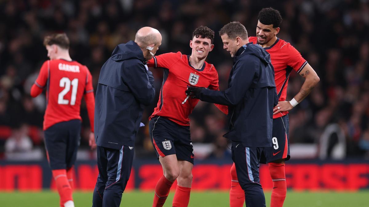 Araujo s'excuse auprès de Foden après le contact polémique à Wembley