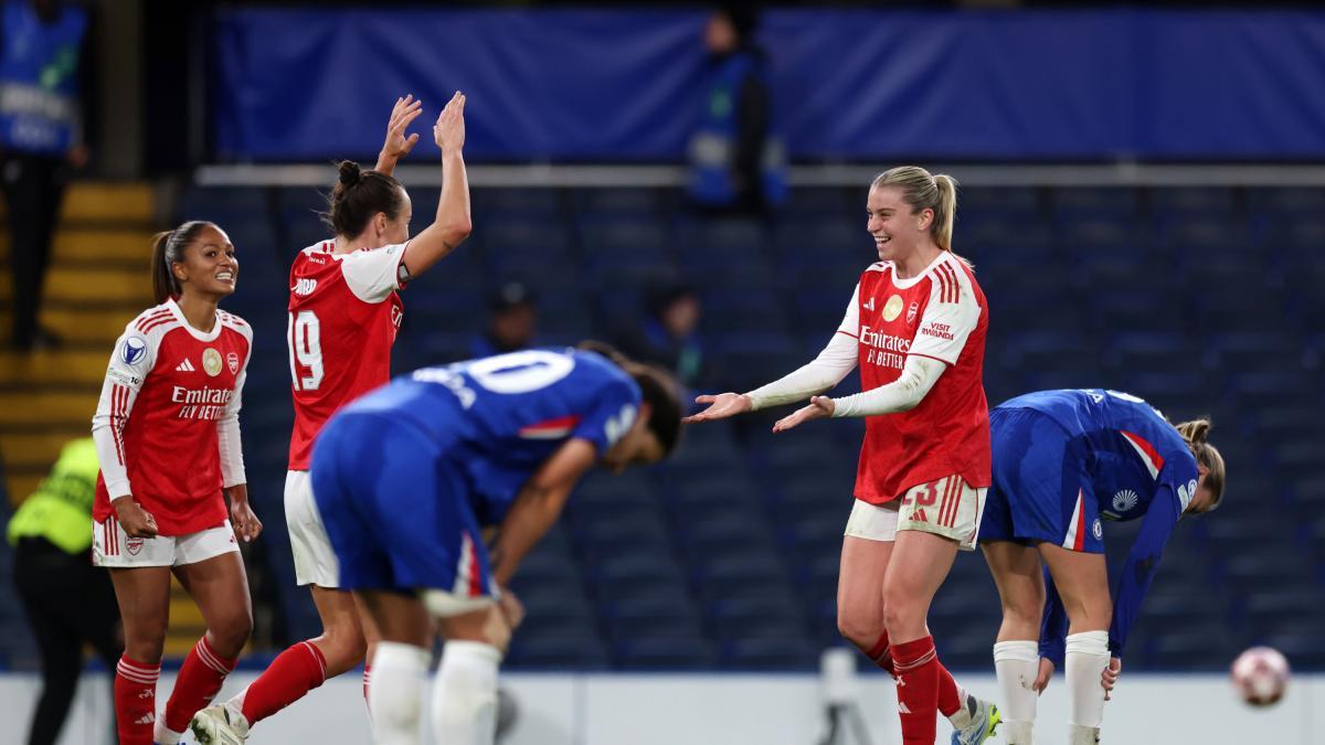 Arsenal survit à l'exploit de Chelsea et file en demi-finales