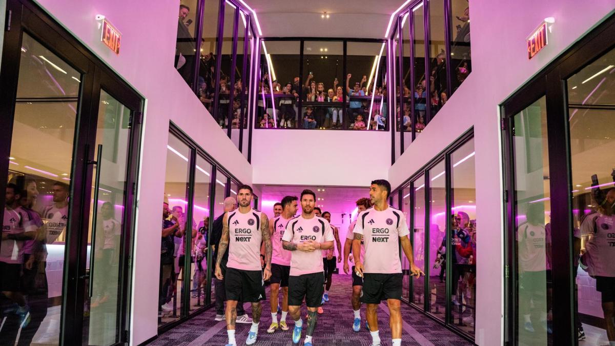 Inter Miami inaugure son nouveau stade avec une tribune Lionel Messi