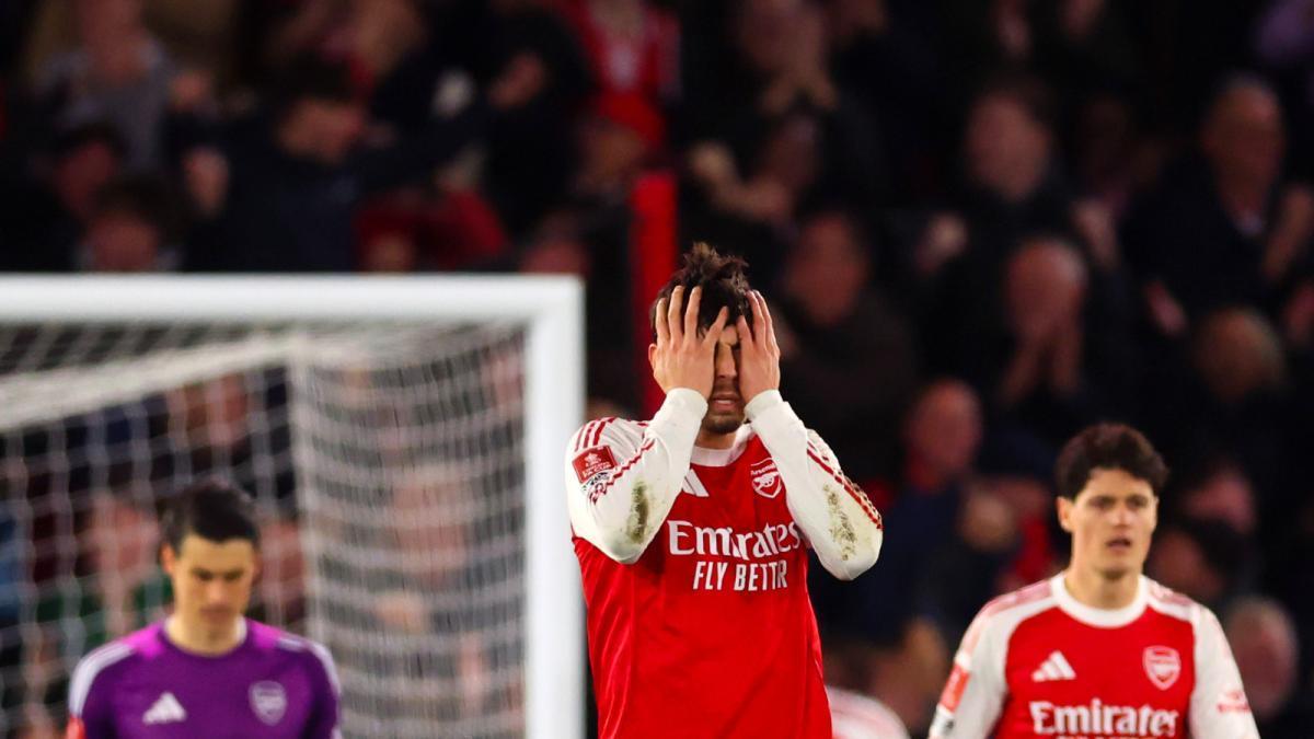 Arsenal éliminé en FA Cup : rêve de quadruplé brisé par Southampton