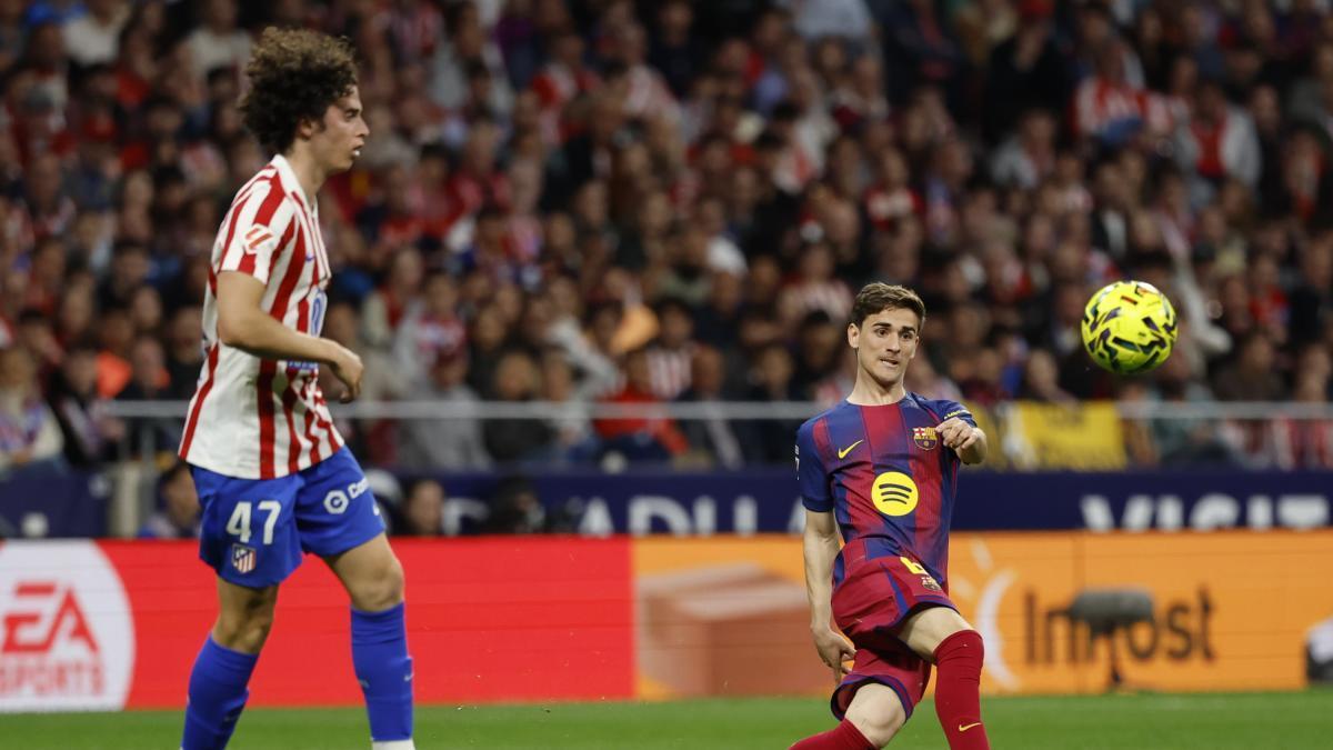 Gavi prêt à marquer son retour européen face à l'Atlético