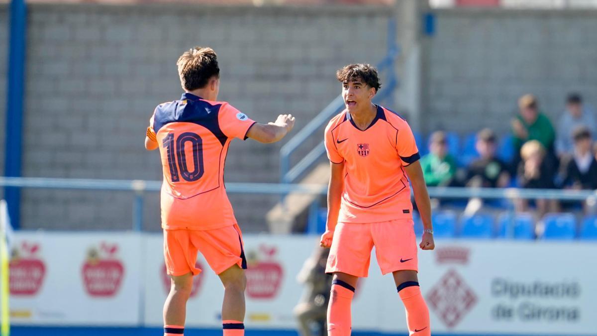 Barça U16 triomphe au MIC : Hugo Garcés guide la remontada contre Rome