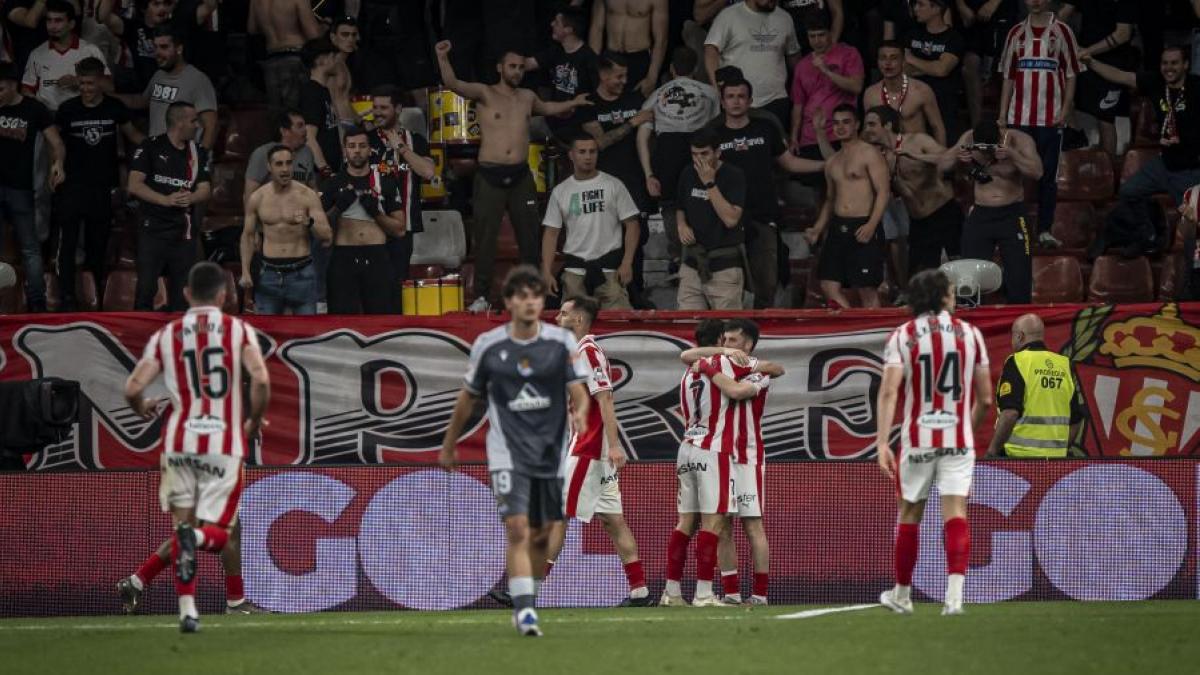 La Real Sociedad B s'enfonce face au Sporting de Gijón (0-1)