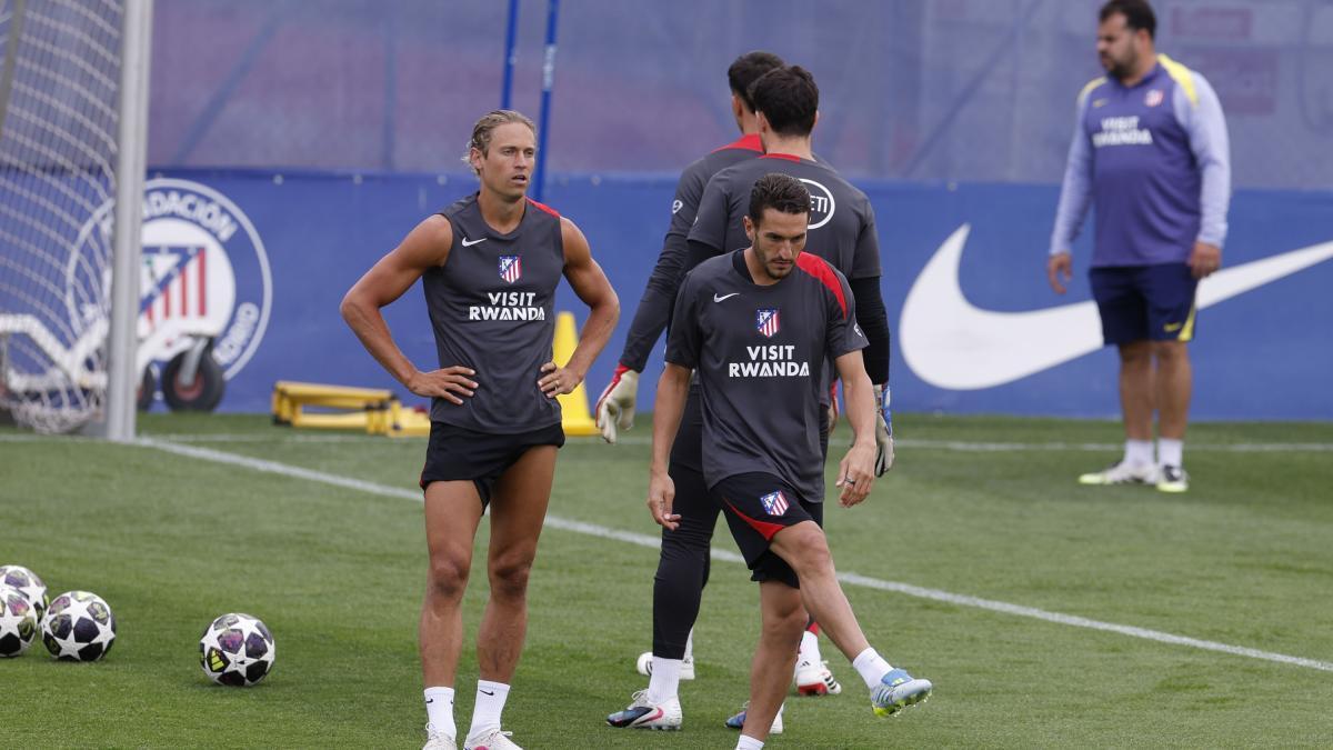 Atlético Madrid révèle son XI contre le Barça en Champions League