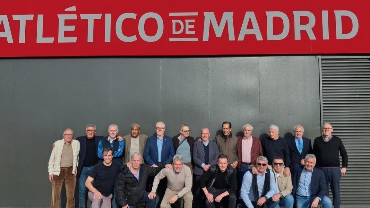 Match de légendes Atlético-Real Sociedad avant la finale de Coupe du Roi