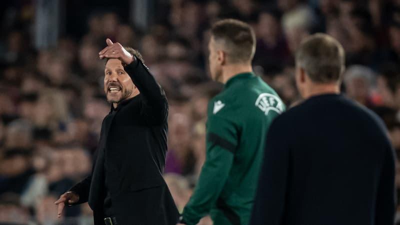Polémique Barça-Atlético : Simeone répond aux critiques d'arbitrage