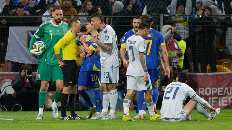 Turpin au cœur de la polémique après l'élimination italienne